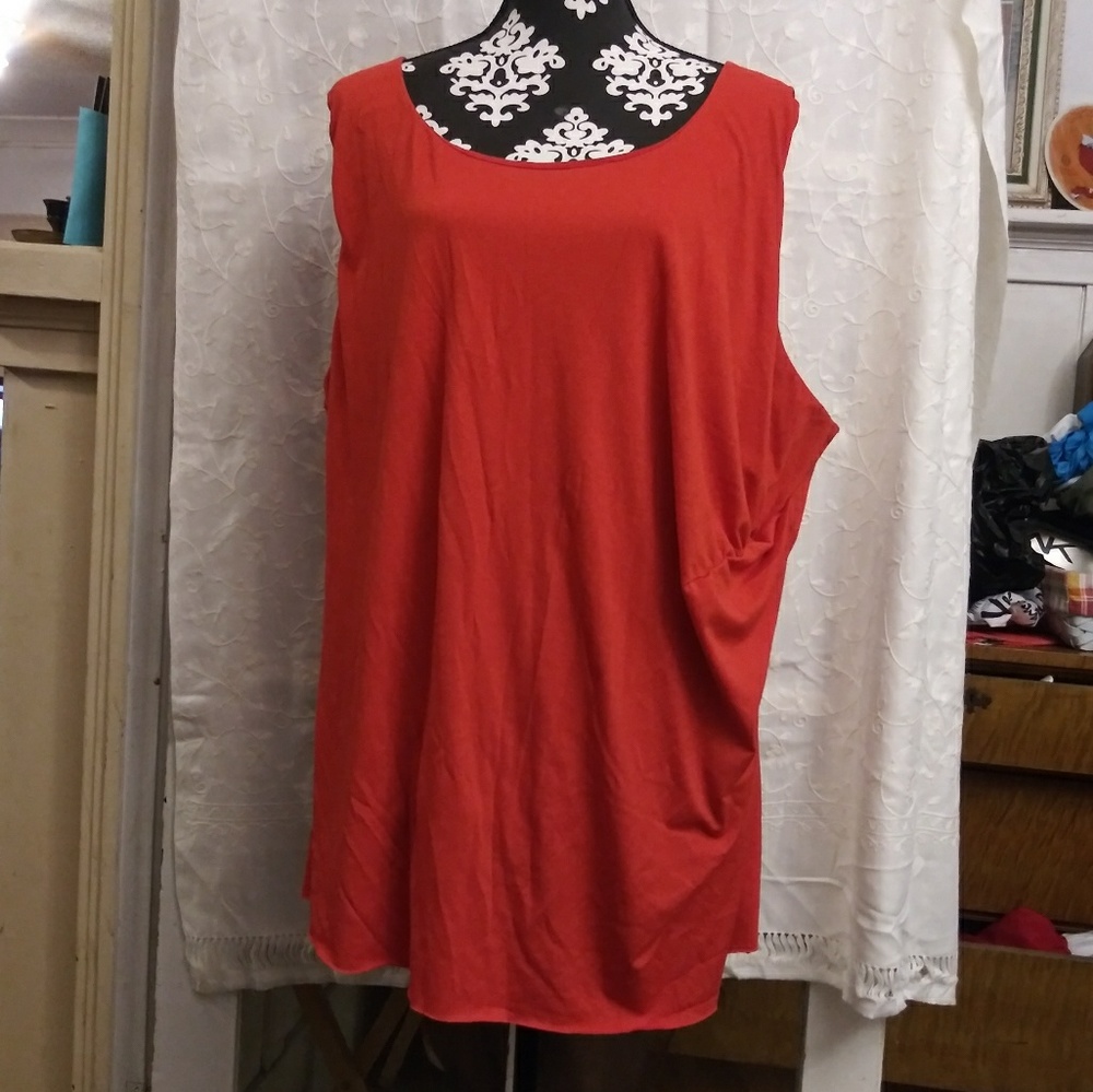 Torrid Orange tank blouse 5x
